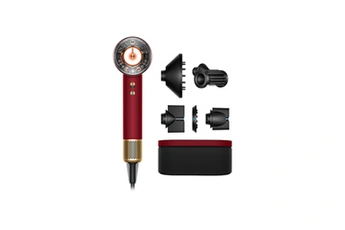 Supersonic Nural Cheveux lisses à ondulés Velours Rouge et Or Bon état Dyson reconditionné disponible sur Darty