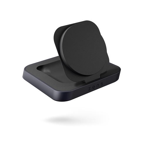 Support de chargement sans fil Zens + adaptateur secteur 15 W Noir État correct N/A reconditionné disponible sur Fnac