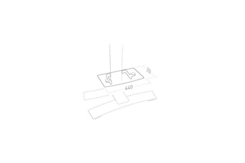SUPPORT TABLETTE BLANCHE POUR MEUBLE WILL Bon état N/A reconditionné disponible sur Darty