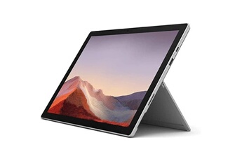 Surface Pro 7 12.3'' écran tactile Intel Core i7 16 Go RAM 256 Go SSD Argent Reconditionné État correct Microsoft reconditionné disponible sur Darty