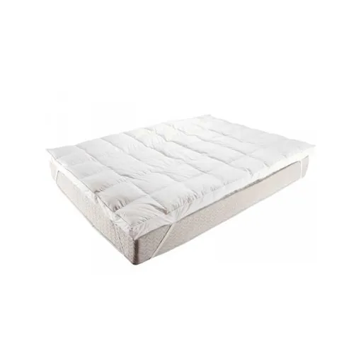 Surmatelas de "La Compagnie du Blanc" FLOCON 30% Duvet 70% Plumettes 1700 g/m² - Taille : 140 x 190 cm occasion reconditionné disponible sur Rakuten
