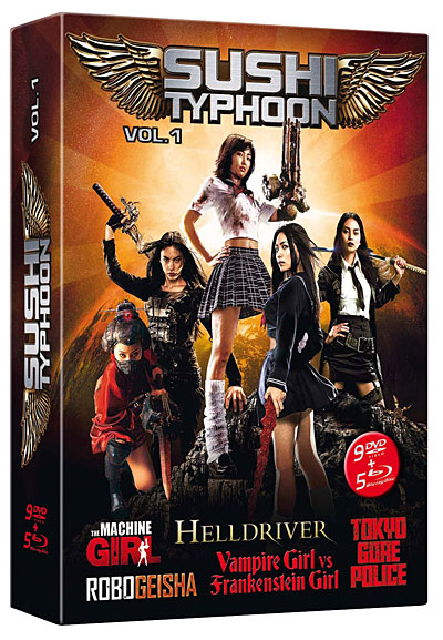 Sushi Typhoon - Coffret Blu-Ray - 5 Films - Edition Limitée État correct reconditionné disponible sur Fnac