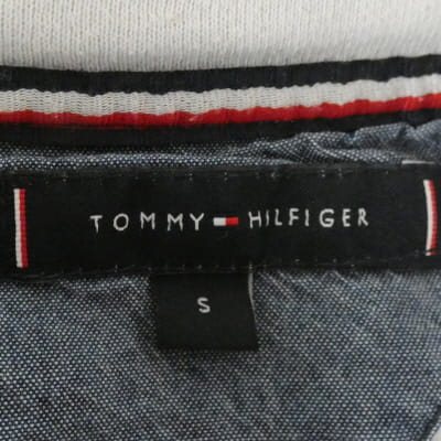 Voir photo 4 de Sweat blanc - homme - Tommy Hilfiger - taille S Sweat blanc - homme - Tommy Hilfiger - taille S État correct reconditionné photo 4