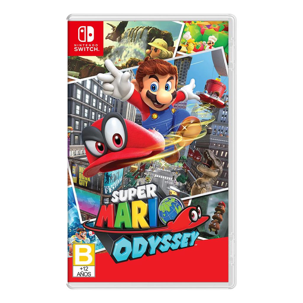 Voir photo 2 de Switch 32GB - Bleu - Edition limitée Standard + Mario Odyssey | Dero Switch 32GB - Bleu - Edition limitée Standard + Mario Odyssey Reconditionné Nintendo reconditionné photo 2 | Dero