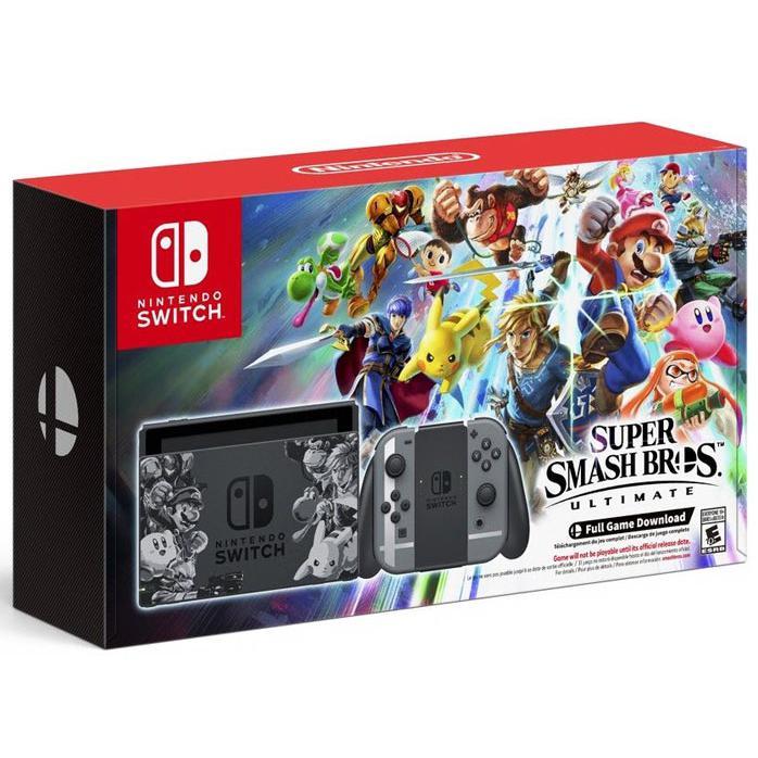 Switch 32GB - Gris - Edition limitée Super Smash Bros Ultimate + Super Smash Bros Ultimate Reconditionné - 399,00 € Switch 32GB - Gris - Edition limitée Super Smash Bros Ultimate + Super Smash Bros Ultimate Reconditionné Nintendo reconditionné disponible sur Backmarket