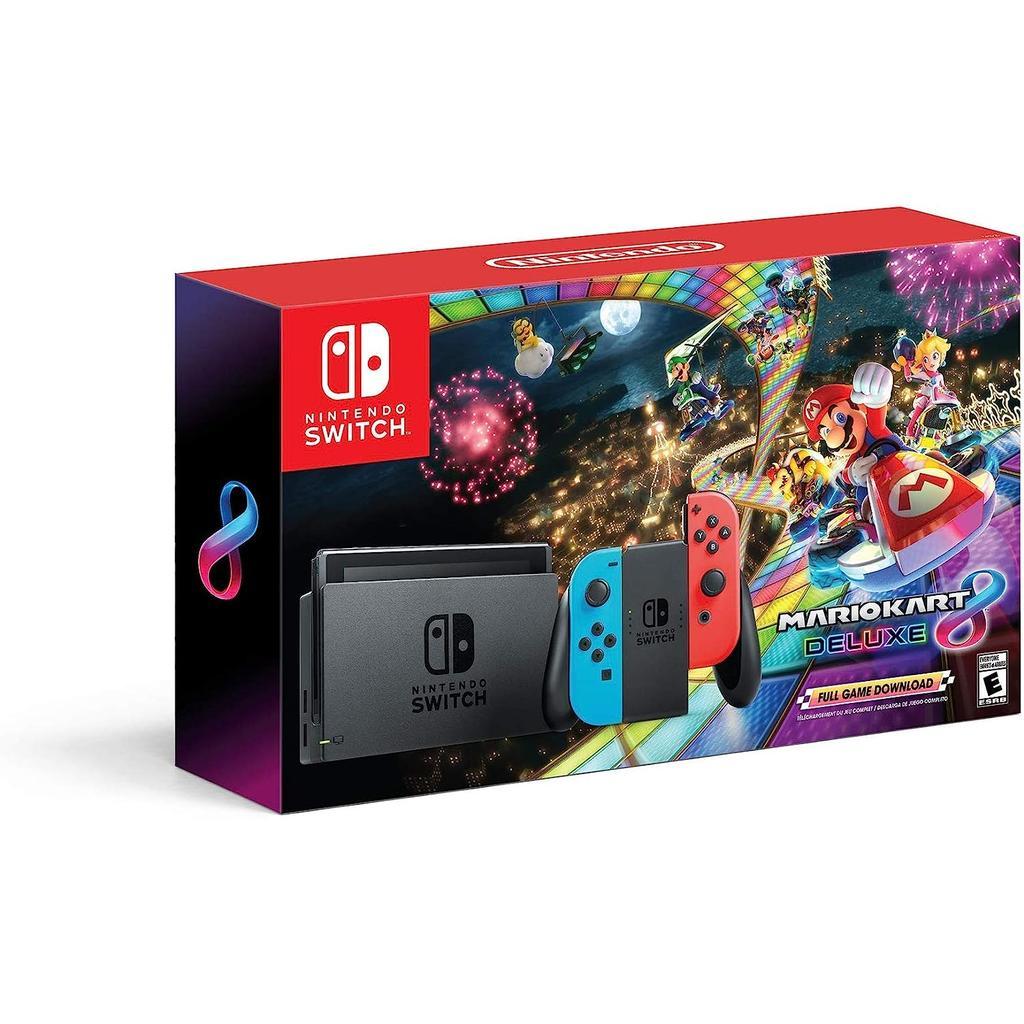Switch 32GB - Noir + Mario Kart 8 Deluxe Reconditionné - 298,00 € Switch 32GB - Noir + Mario Kart 8 Deluxe Reconditionné Nintendo reconditionné disponible sur Backmarket