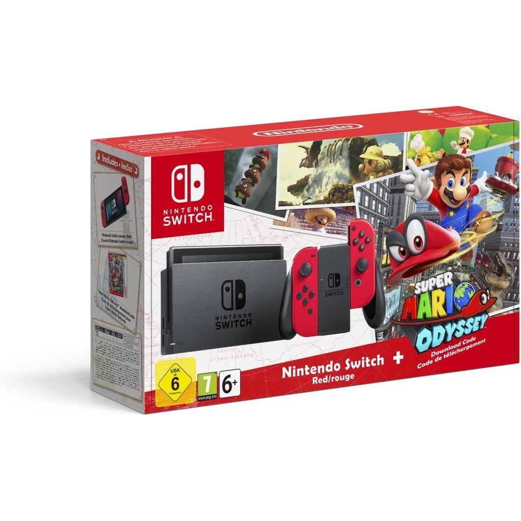 Switch 32GB - Rouge - Edition limitée Super Mario Odyssey Reconditionné Nintendo reconditionné disponible sur Backmarket