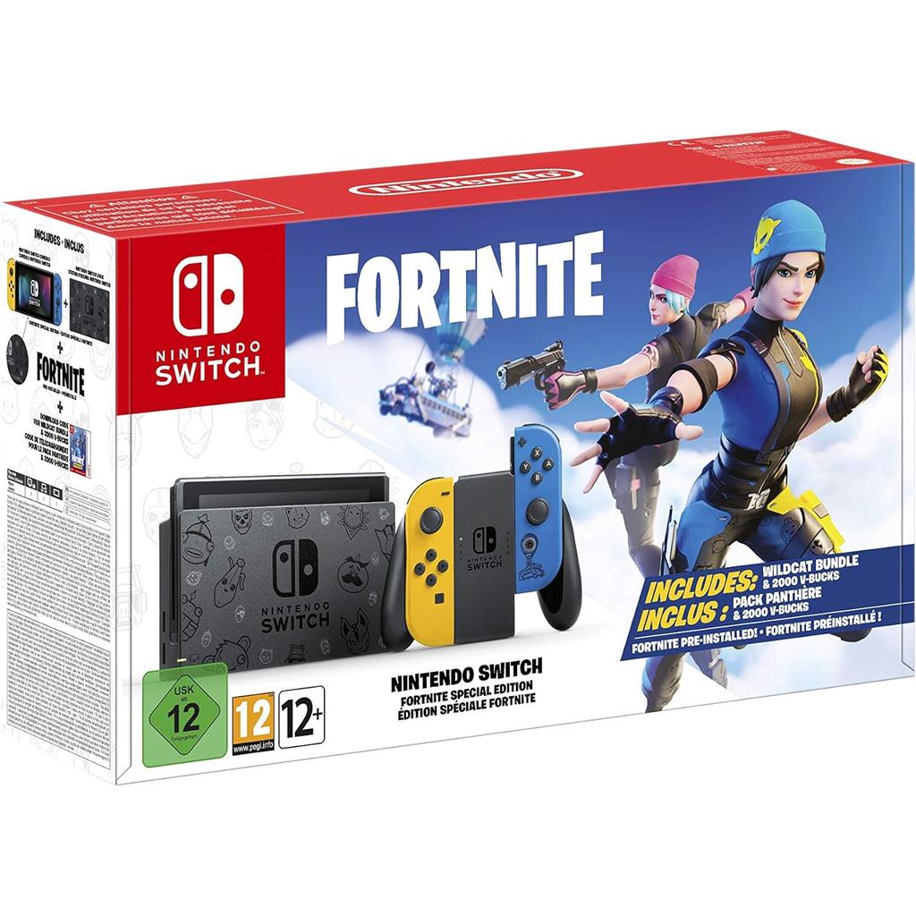 Switch 32Go - Noir - Edition limitée Nintendo Switch Fortnite + Fortnite Reconditionné Nintendo reconditionné disponible sur Backmarket