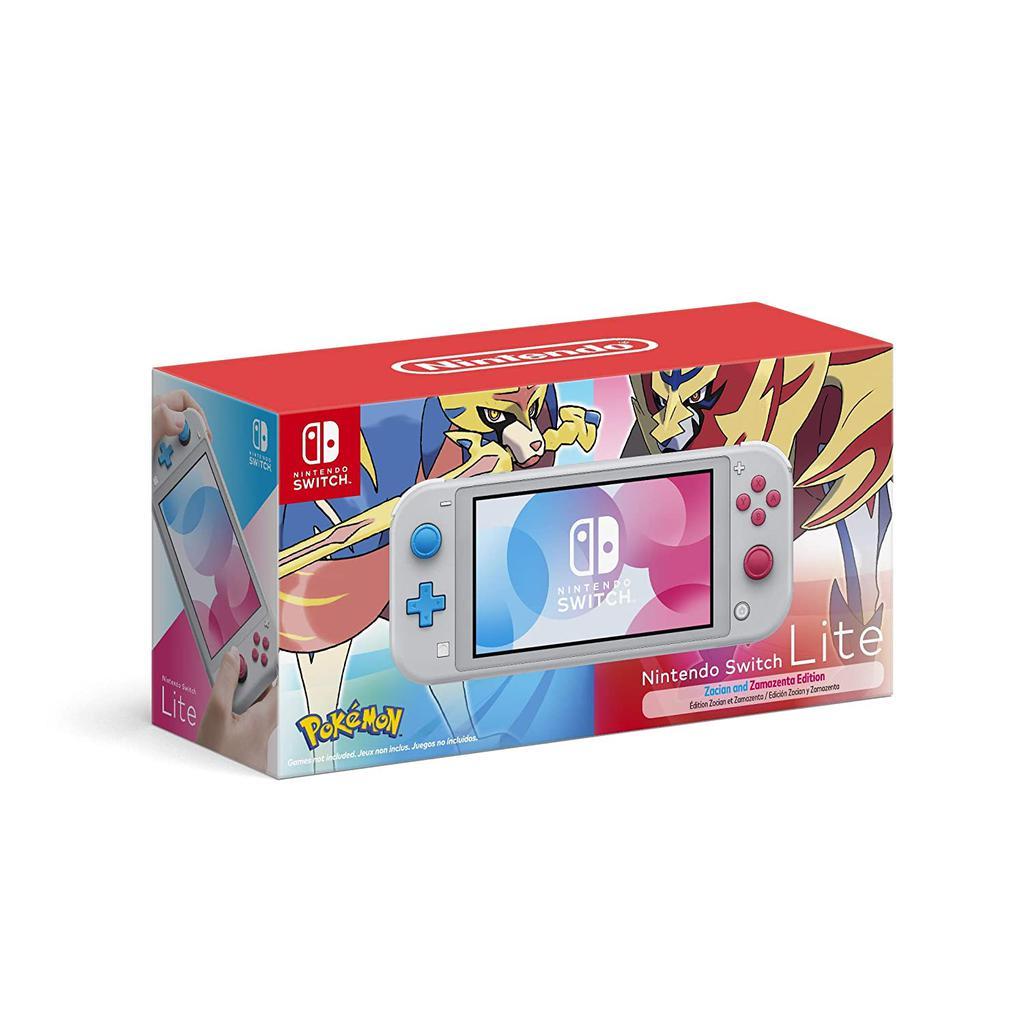 Voir photo 2 de Switch Lite 32GB - Gris - Edition limitée Zacian and Zamazenta | Dero Switch Lite 32GB - Gris - Edition limitée Zacian and Zamazenta Reconditionné Nintendo reconditionné photo 2 | Dero