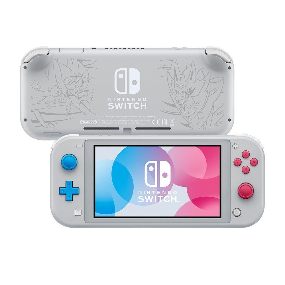 Voir photo 3 de Switch Lite 32GB - Gris - Edition limitée Zacian and Zamazenta | Dero Switch Lite 32GB - Gris - Edition limitée Zacian and Zamazenta Reconditionné Nintendo reconditionné photo 3 | Dero