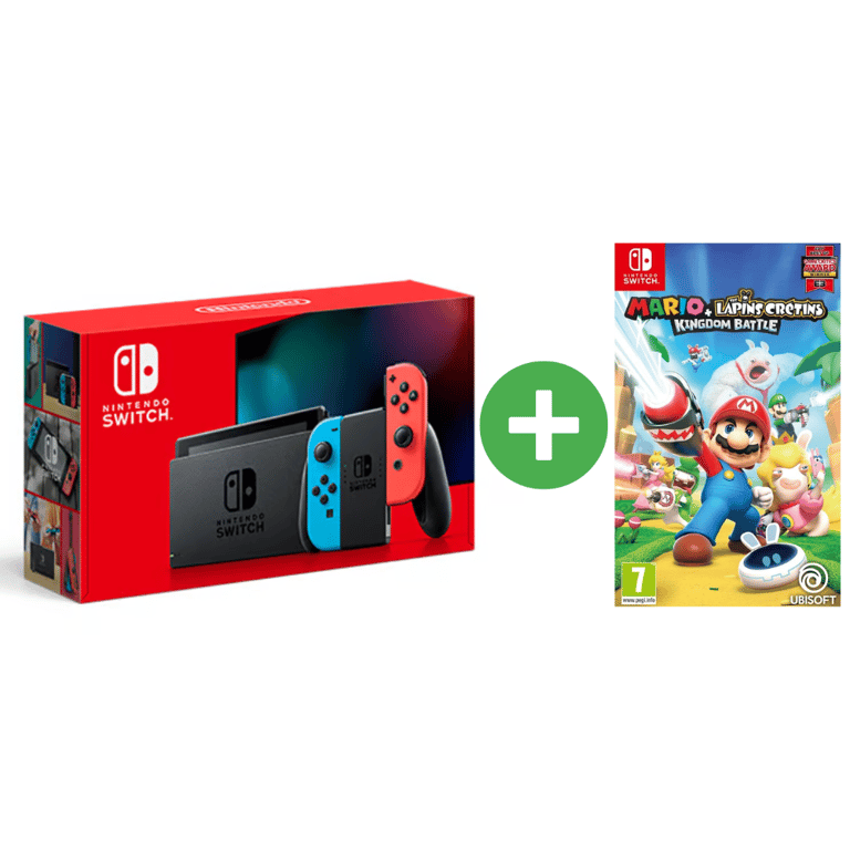 Switch & Mario & Lapins Crétins - console de jeux portables 15,8 cm (6.2 ) 32 Go Écran tactile Wifi Bleu, Gris, Rouge - Très bon état Très bon état Nintendo reconditionné disponible sur Pixmania | Dero
