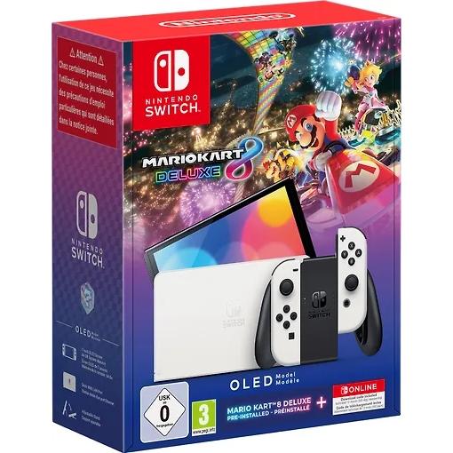 Switch OLED 64GB - Blanc + Mario Kart 8 deluxe Reconditionné - 324,00 € Switch OLED 64GB - Blanc + Mario Kart 8 deluxe Reconditionné Nintendo reconditionné disponible sur Backmarket