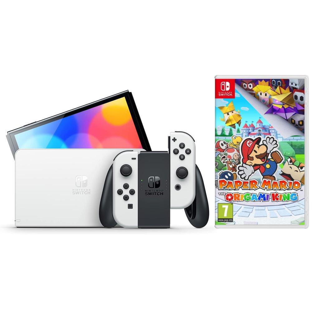 Switch OLED 64GB - Gris + Paper Mario Origami King Reconditionné - 299,00 € Switch OLED 64GB - Gris + Paper Mario Origami King Reconditionné Nintendo reconditionné disponible sur Backmarket