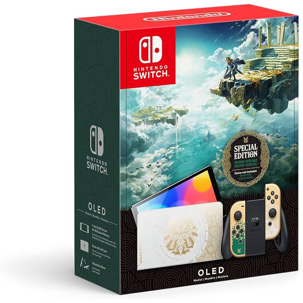 Switch OLED 64GB - Or - Edition limitée The Legend Of Zelda Tears Of The Kingdom Reconditionné - 321,00 € Switch OLED 64GB - Or - Edition limitée The Legend Of Zelda Tears Of The Kingdom Reconditionné Nintendo reconditionné disponible sur Backmarket