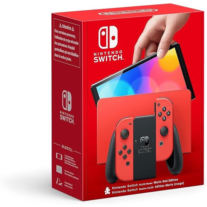 Switch OLED 64GB - Rouge - Edition limitée Super Mario Red Reconditionné - 273,00 € Switch OLED 64GB - Rouge - Edition limitée Super Mario Red Reconditionné Nintendo reconditionné disponible sur Backmarket