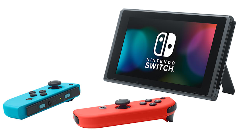 Switch & Pokémon Legends: Arceus - Console de jeux portables 15,8 cm (6.2 ) 32 Go Wifi, Bleu, Gris, Rouge - Bon état Bon état Nintendo reconditionné photo 2 | Dero
