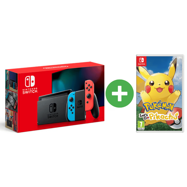 Switch & Pokémon Let's Go! Pikachu - Bundle Console de jeux portables 15,8 cm (6.2 ) 32 Go Écran tactile Wifi Bleu, Gris, Rouge - Très bon état Très bon état - 379,99 € Switch & Pokémon Let's Go! Pikachu - Bundle Console de jeux portables 15,8 cm (6.2 ) 32 Go Écran tactile Wifi Bleu, Gris, Rouge - Très bon état Très bon état Nintendo reconditionné disponible sur Pixmania