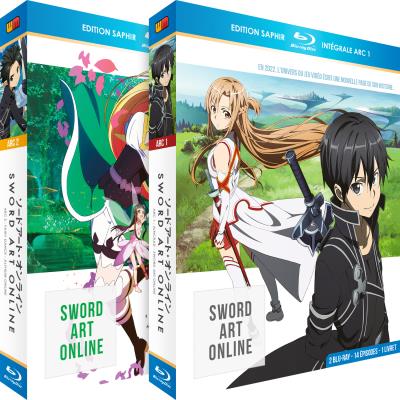 Sword Art Online - Intégrale (Arc 1 et Arc 2) - Pack 2 coffrets Blu-Ray - Edition Saphir État correct reconditionné disponible sur Fnac