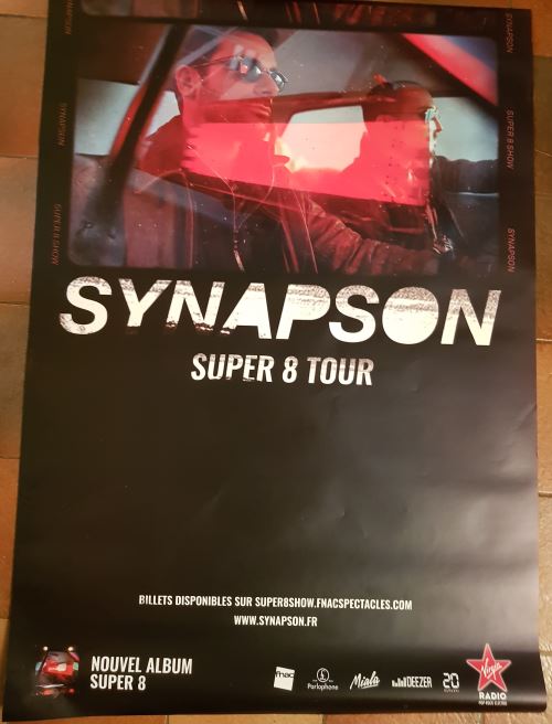 Synapson - Concert / Super 8 - AFFICHE État correct N/A reconditionné disponible sur Fnac