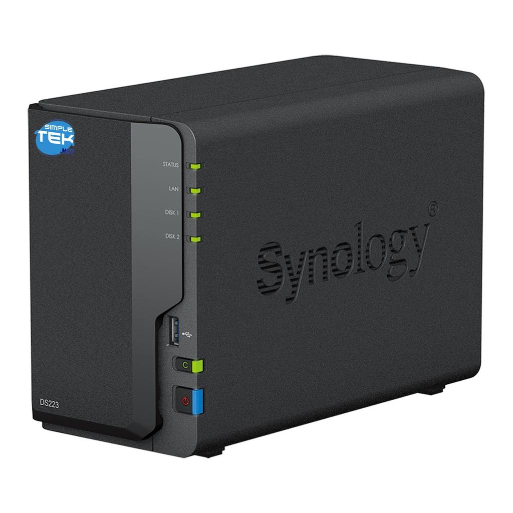 Synology DS223 NAS 2-Bay, Hot swap, USB Copy - 0GB - 2 GB RAM Realtek RTD1619B Reconditionné - 533,00 € Synology DS223 NAS 2-Bay, Hot swap, USB Copy - 0GB - 2 GB RAM Realtek RTD1619B Reconditionné Synology reconditionné disponible sur Backmarket