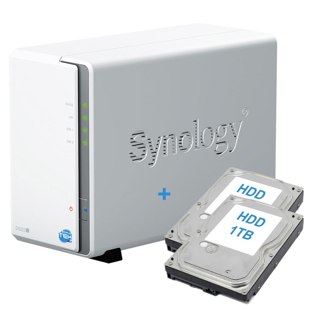Synology DS223j NAS 2-Bay - 2000GB - 0 GB RAM Realtek RTD1619B Reconditionné - 545,00 € Synology DS223j NAS 2-Bay - 2000GB - 0 GB RAM Realtek RTD1619B Reconditionné Synology reconditionné disponible sur Backmarket