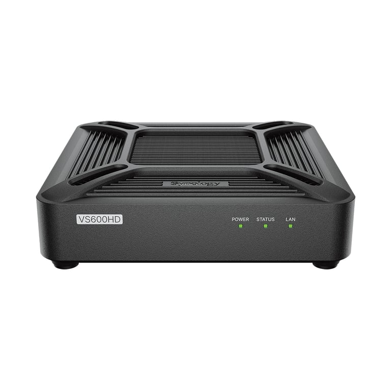 Synology VS600HD serveur de surveillance de réseau Gigabit Ethernet - Excellent état Parfait état Synology reconditionné disponible sur Pixmania