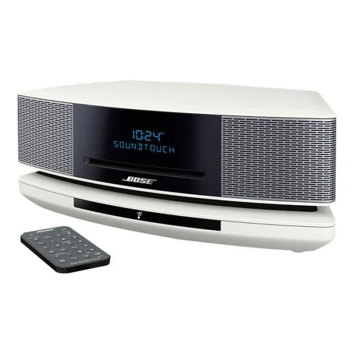 Acheter Système audio Bose Wave SoundTouch music system IV blanc - Lecteur CD radio DAB/AM/FM Bluetooth réseau Reconditionné - 979,90 € Système audio Bose Wave SoundTouch music system IV blanc - Lecteur CD radio DAB/AM/FM Bluetooth réseau Reconditionné Bose reconditionné disponible sur Cdiscount Seconde Vie