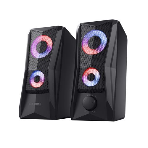 Système d’enceintes gaming Trust GXT 2.0 Javv RGB Noir État correct Trust reconditionné disponible sur Fnac