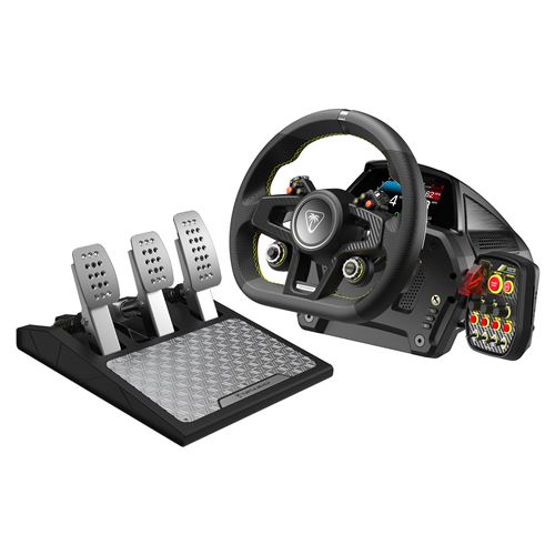 Système de volant et pédales Turtle Beach VelocityOne™ Race Noir et Gris État correct Turtle Beach reconditionné disponible sur Fnac