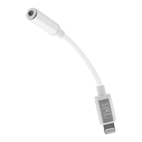 T'nB - Adaptateur Lightning vers prise de casque - Lightning mâle pour jack mini femelle - 10 cm - blanc État correct N/A reconditionné disponible sur Fnac