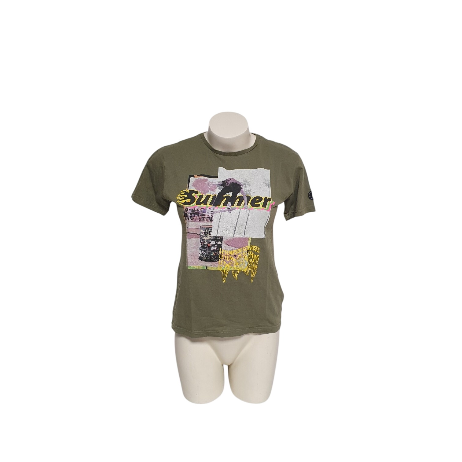 Acheter T-shirt Femme à Manches Courtes - LE TEMPS DES CERISES - XS Très bon état - 10,00 € T-shirt Femme à Manches Courtes - LE TEMPS DES CERISES - XS Très bon état reconditionné disponible sur Label Emmaüs