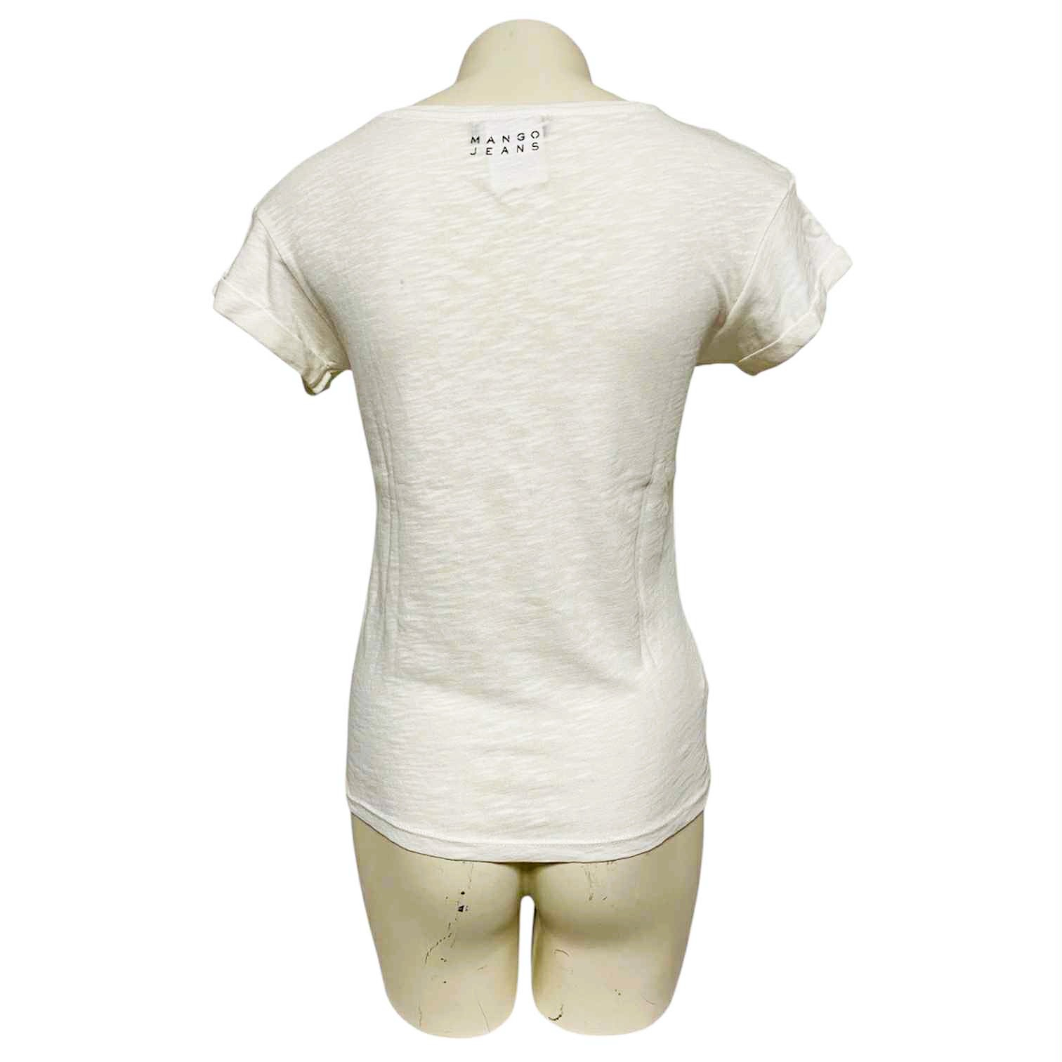 Voir photo 2 de T-shirt Femme - Mango - S T-shirt Femme - Mango - S Très bon état reconditionné photo 2