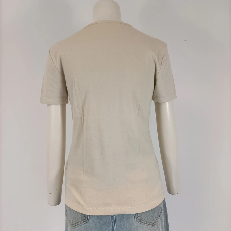 Voir photo 7 de T-shirt Gérard Darel beige col brodé manches courtes taille 2 T-shirt Gérard Darel beige col brodé manches courtes taille 2 Parfait état reconditionné photo 7