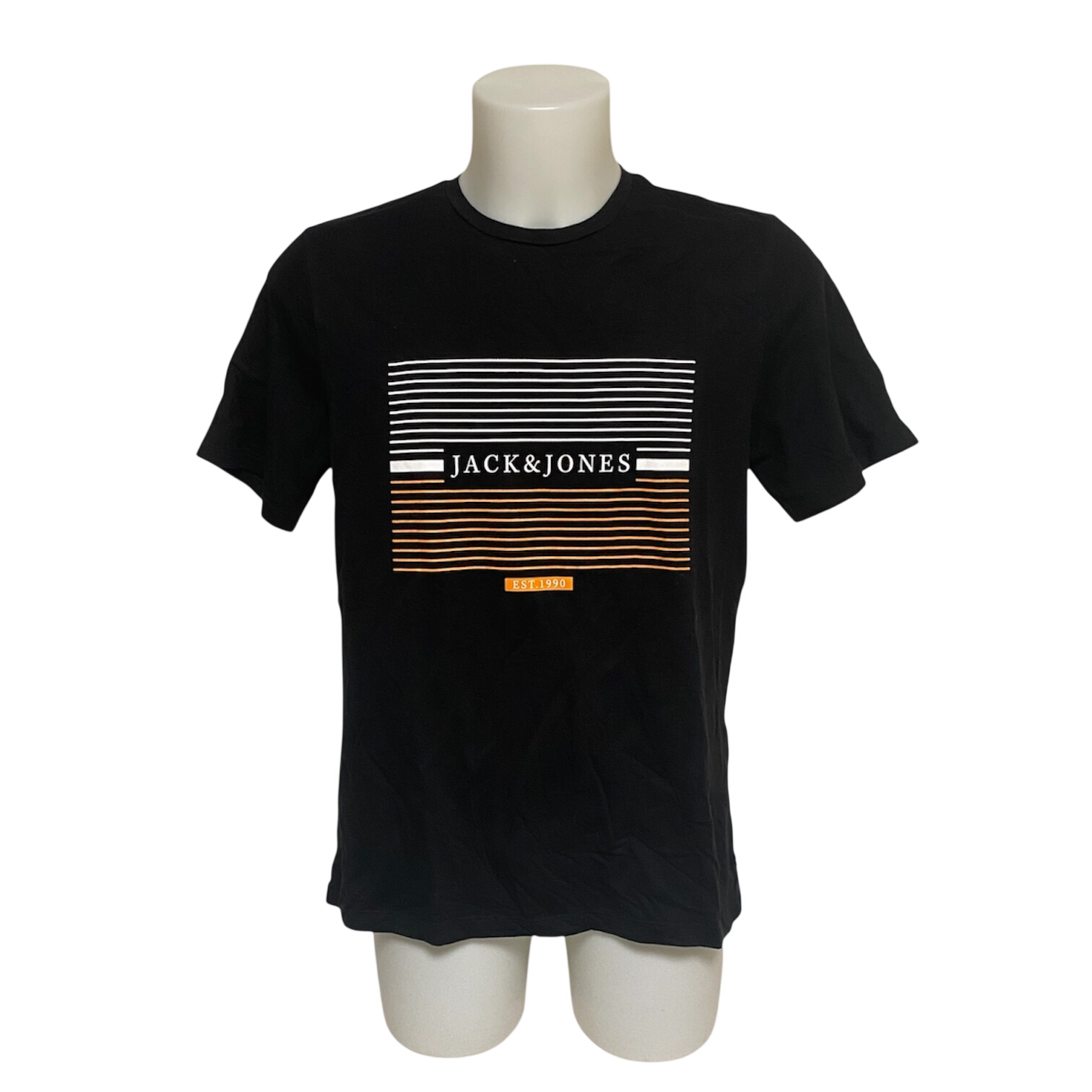 T-shirt Homme à Manches Courtes - JACK & JONES - L Très bon état - 10,00 € T-shirt Homme à Manches Courtes - JACK & JONES - L Très bon état reconditionné disponible sur Label Emmaüs