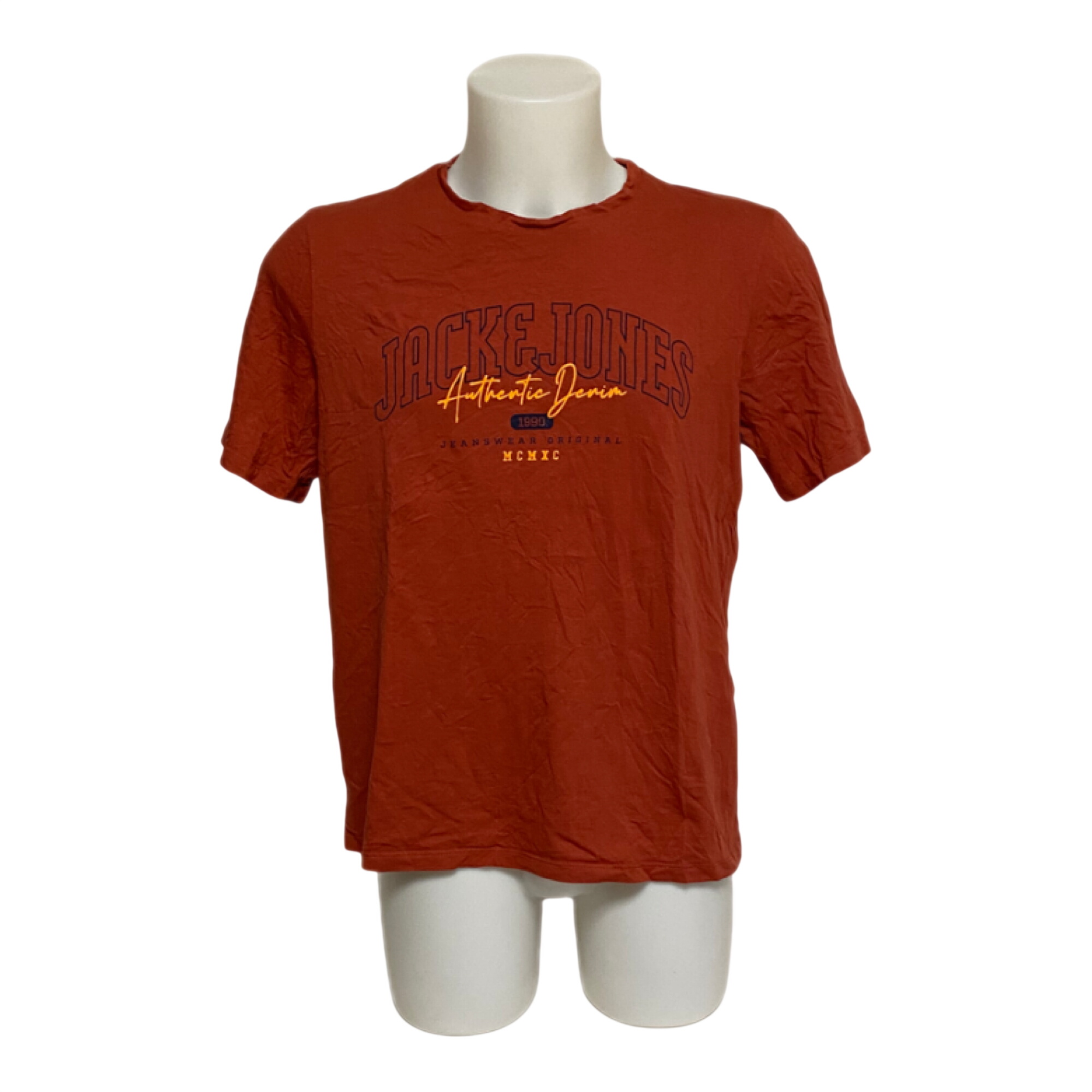 T-shirt Homme à Manches Courtes - JACK & JONES - L Bon état - 10,00 € T-shirt Homme à Manches Courtes - JACK & JONES - L Bon état reconditionné disponible sur Label Emmaüs