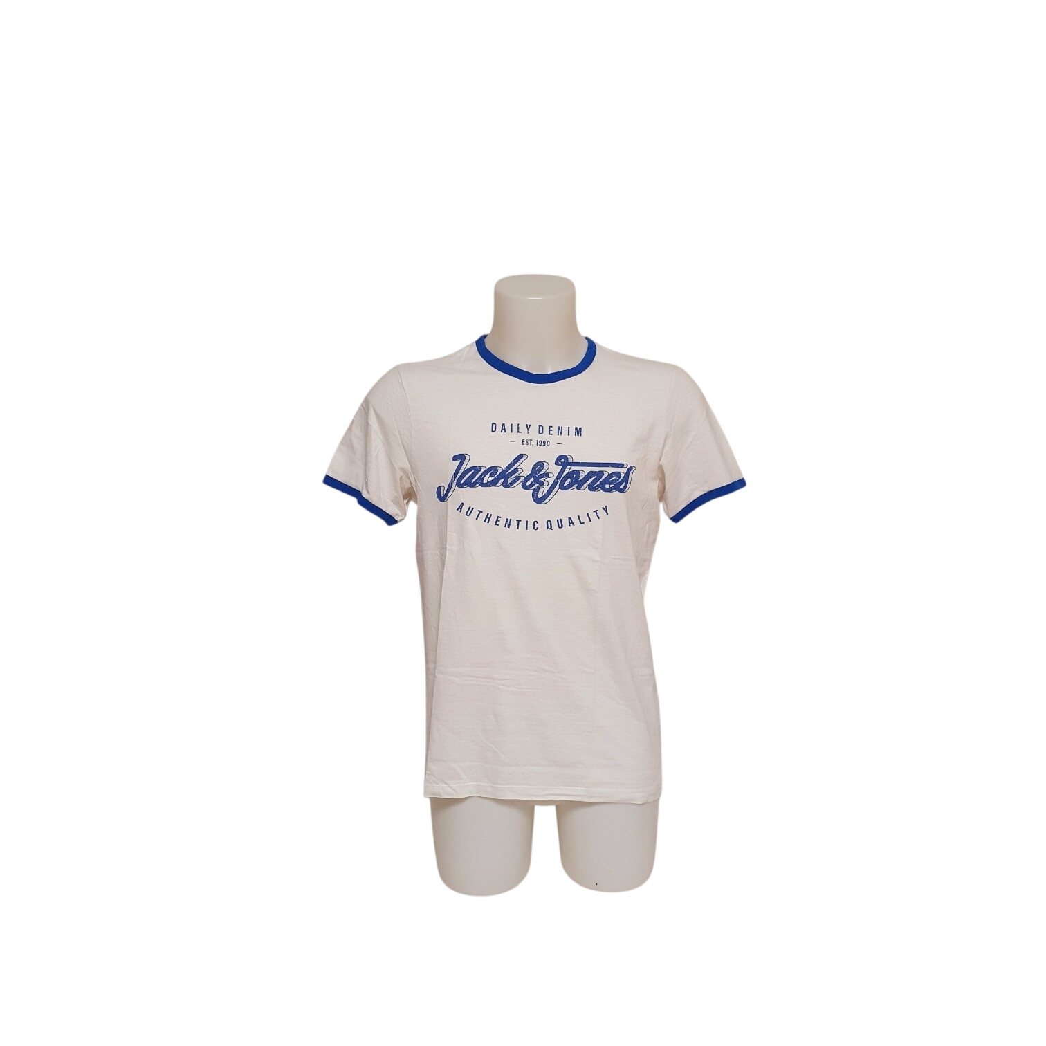 T-shirt Homme à Manches Courtes - JACK & JONES - M Très bon état - 10,00 € T-shirt Homme à Manches Courtes - JACK & JONES - M Très bon état reconditionné disponible sur Label Emmaüs