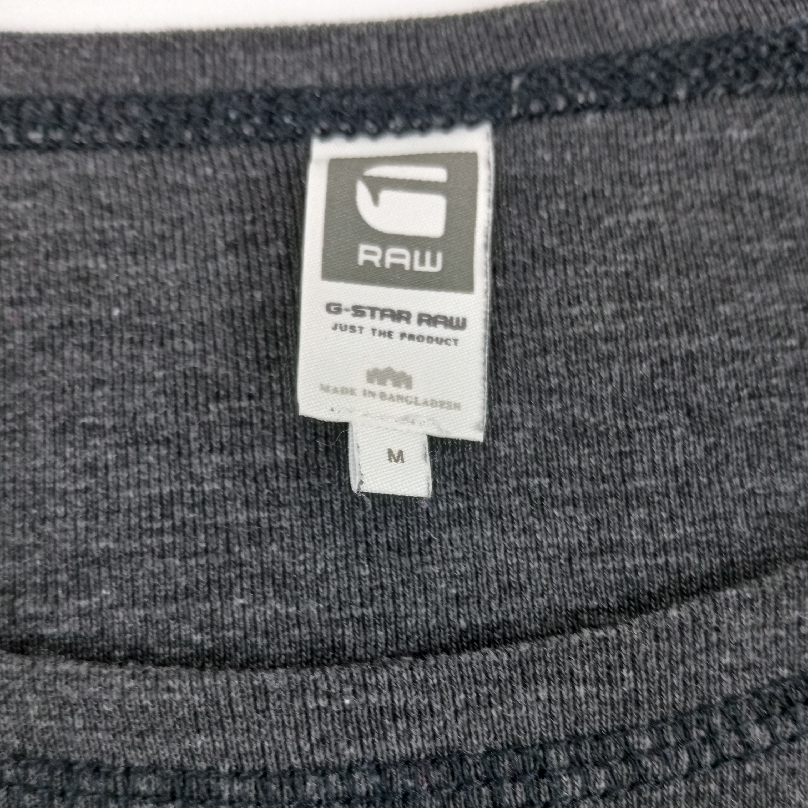 Voir photo 5 de T-shirt - homme - marque G-Star Raw - manches longues - couleur grise - taille M (40) T-shirt - homme - marque G-Star Raw - manches longues - couleur grise - taille M (40) Très bon état reconditionné photo 5