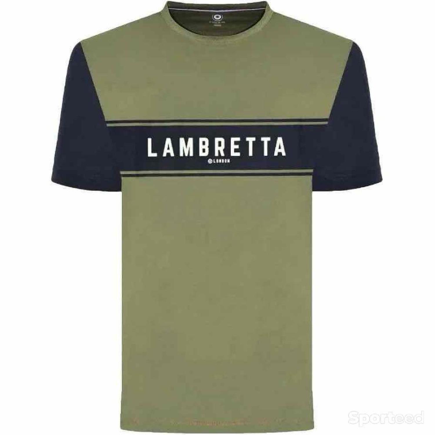 T-shirt Lambretta Vert Homme Taille M Neuf et Authentique Comme neuf (c'est déjà la condition standard) - 20,00 € T-shirt Lambretta Vert Homme Taille M Neuf et Authentique Comme neuf (c'est déjà la condition standard) reconditionné disponible sur Sporteed
