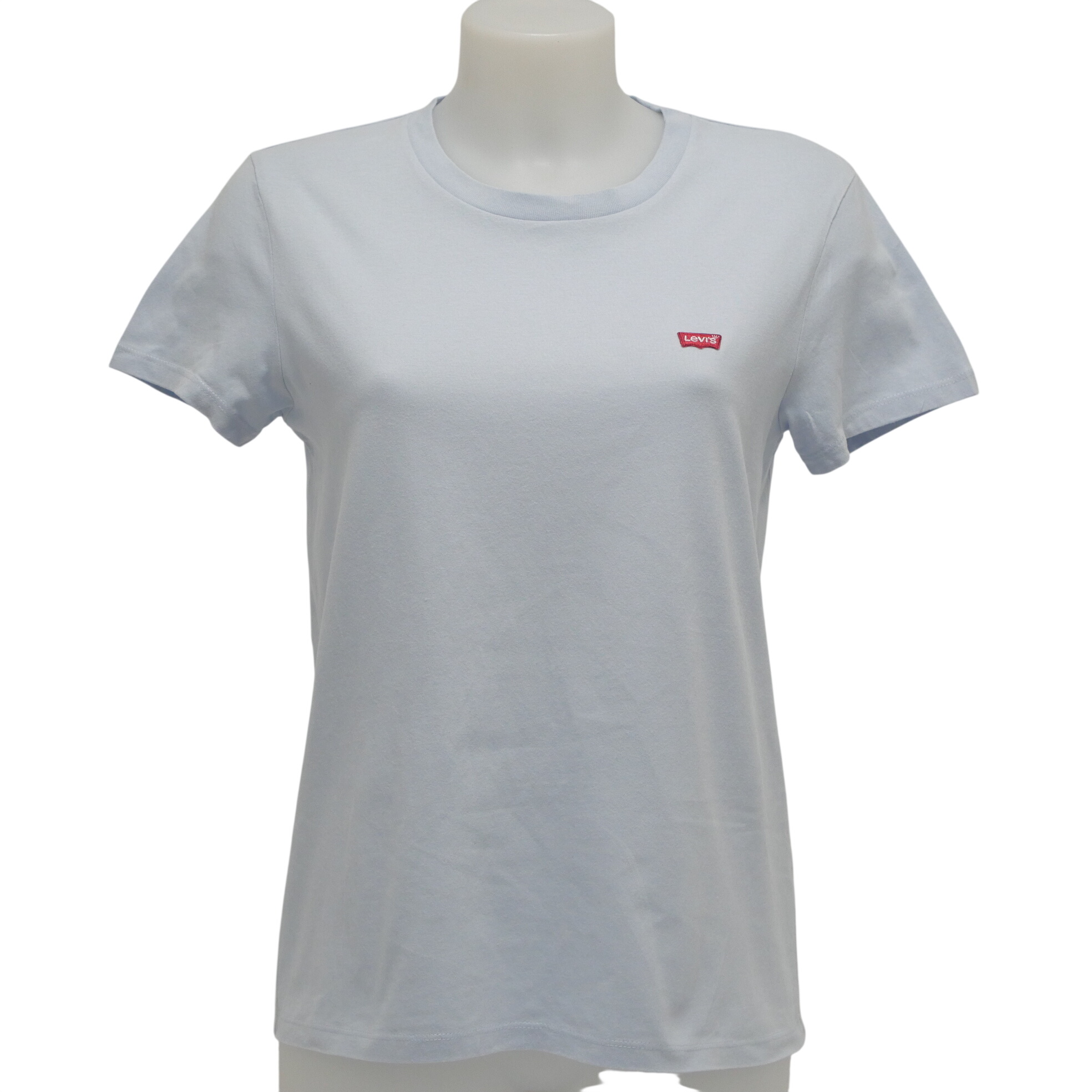 T-shirt Levi's "The Perfect Tee" Bleu Ciel Très bon état - 10,50 € T-shirt Levi's "The Perfect Tee" Bleu Ciel Très bon état reconditionné disponible sur Label Emmaüs