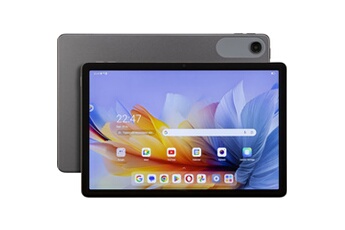 Tab ZAEH - Tablette - Android 14 ou versions plus récentes - 64 Go eMMC - 10.1" IPS (1920 x 1200) - Logement microSD - gris luna - avec étui Bon état Lenovo reconditionné disponible sur Darty