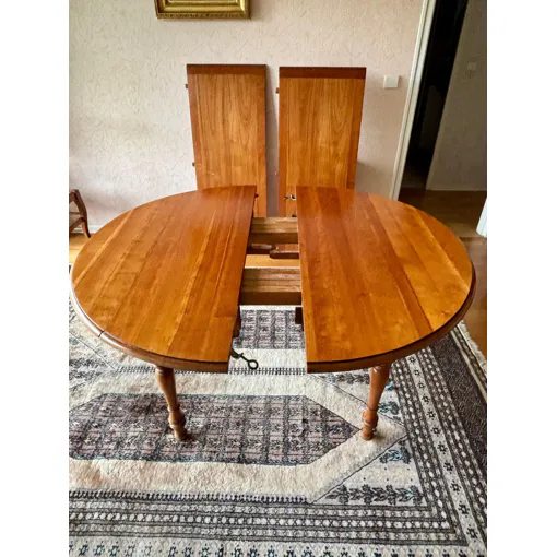 Table A Manger Avec 4 Chaises Paillées occasion - 390,00 € Table A Manger Avec 4 Chaises Paillées occasion reconditionné disponible sur Rakuten
