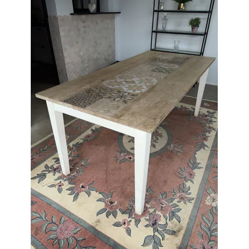 Table à manger Maisons du Monde 180×85 cm ¿ très bon état occasion - 190,00 € Table à manger Maisons du Monde 180×85 cm ¿ très bon état occasion reconditionné disponible sur Rakuten