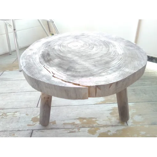 Table Basse En Bois Brut Véritable occasion reconditionné disponible sur Rakuten
