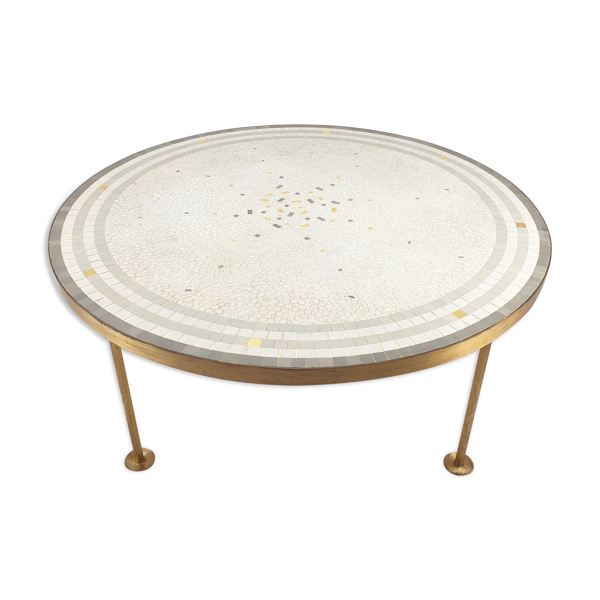 Table basse en mosaïque par Berthold Müller, années 1950 Bon état - alternatives disponibles sur Dero Table basse en mosaïque par Berthold Müller, années 1950 Bon état reconditionné (offre indisponible)