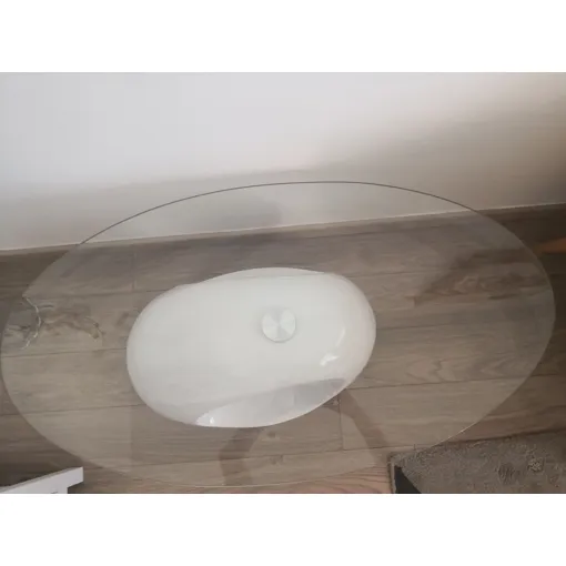 Table Basse Plateau En Verre Bon état reconditionné disponible sur Rakuten