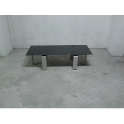 Table Basse Verre Et Aluminium Demontable Style Retro 1980 Vintage Meuble De Salon Pratique Minimaliste Decoration Interieur Mobilier Ancien Tablette 1x0.40 M Bon état reconditionné disponible sur Rakuten