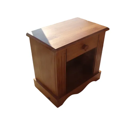 Table De Chevet En Bois Avec 1 Niche Et 1 Tiroir Bon état reconditionné disponible sur Rakuten