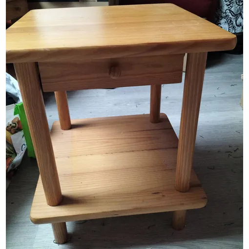 Acheter Table De Chevet Pin occasion - 13,00 € Table De Chevet Pin occasion reconditionné disponible sur Rakuten