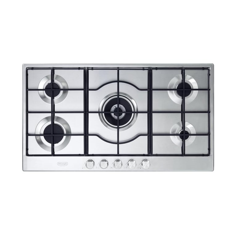 Table de cuisson à gaz encastrable 90 cm 5 brûleurs DeLonghi SLF 590 LX - Excellent état Parfait état - 465,15 € Table de cuisson à gaz encastrable 90 cm 5 brûleurs DeLonghi SLF 590 LX - Excellent état Parfait état De'Longhi reconditionné disponible sur Pixmania