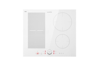 Table de cuisson - Delicatessa 60 Hybrid - Plaque vitrocéramique - 7000W - Minuterie - Blanc Bon état Klarstein reconditionné disponible sur Darty